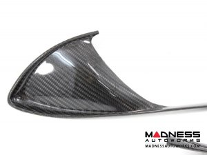 Alfa Romeo 4C Carbon Fiber Front Grille Insert Trim Set 